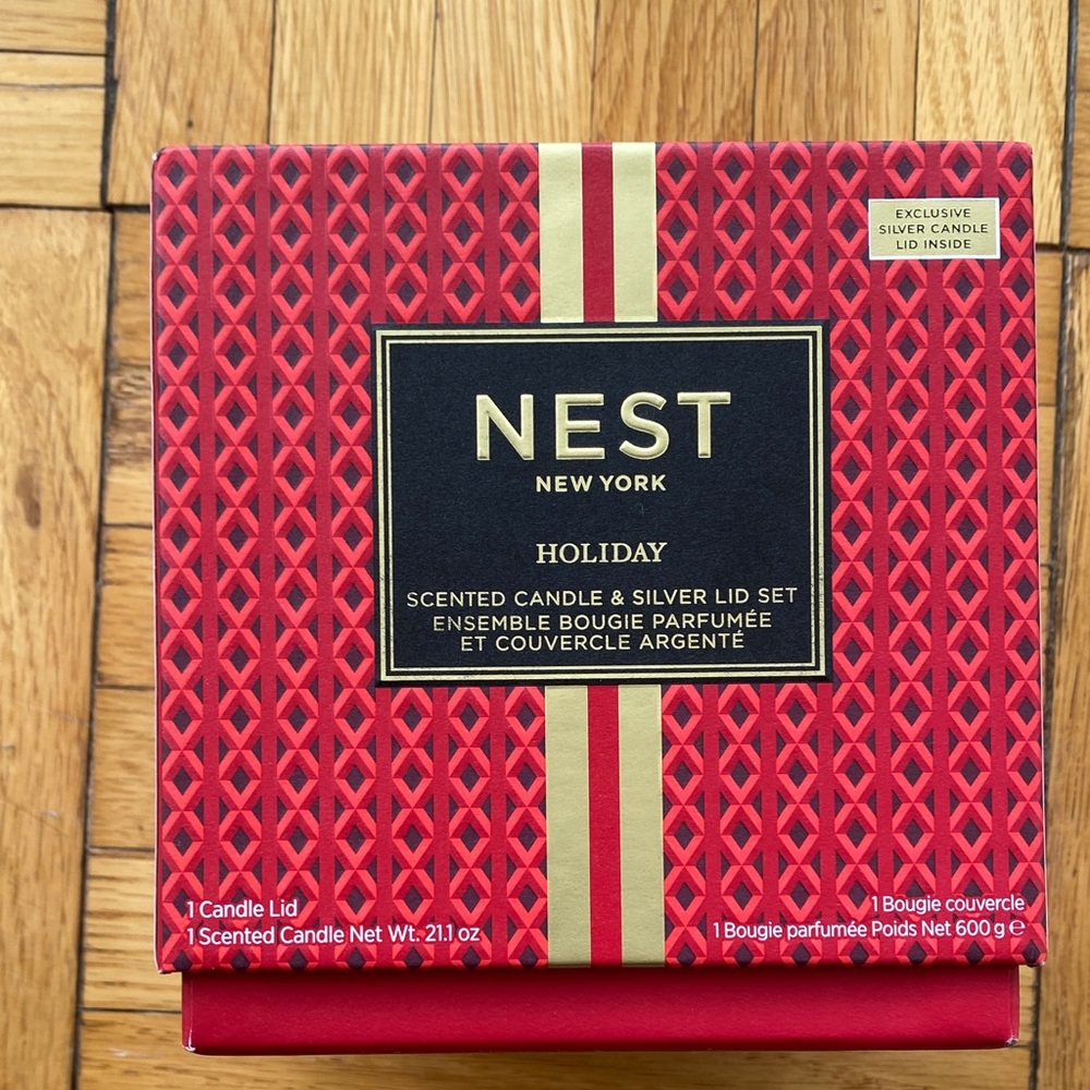 Nest Holiday 3-wick Scented Candle NWOT